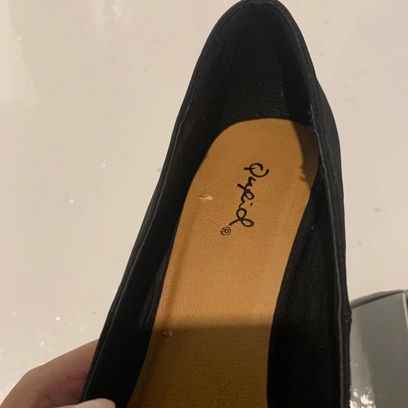 Qupid Black heels - Picture 2 of 2